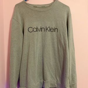 Gray Calvin Klein Sweater